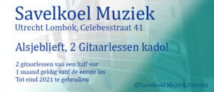 Kadobon gitaarles tarieven