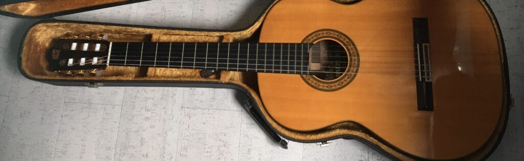 gitaarles voor beginners met een klassieke gitaar zit je goed